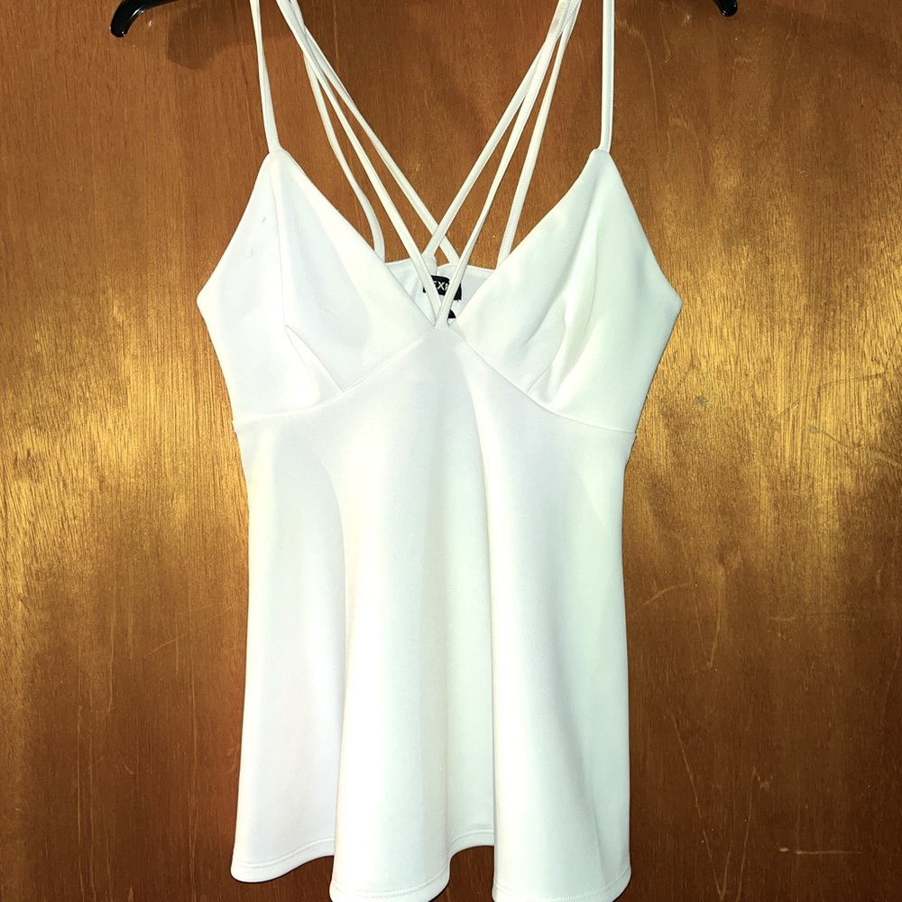 Express Peplum top NWT
